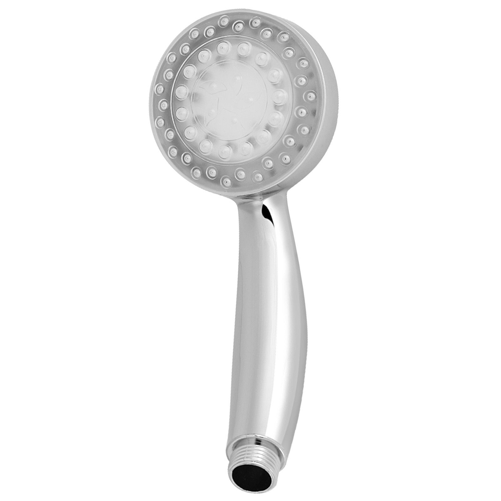 LED Shower Head 3 Color Changing Water Glow Light Temperature Sensor Bathroom view 7