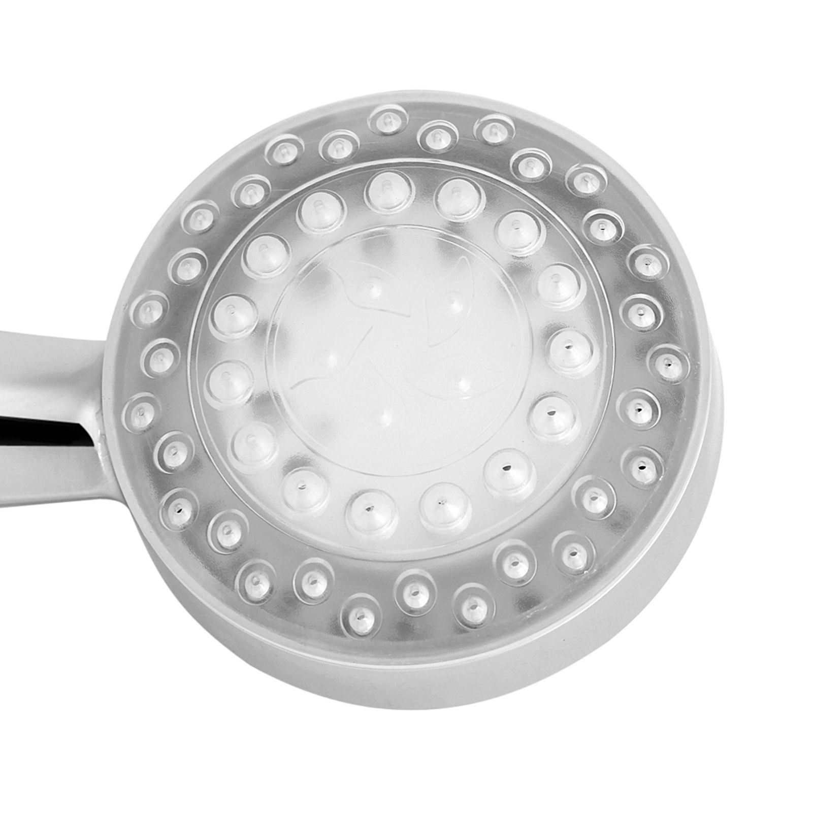 LED Shower Head 3 Color Changing Water Glow Light Temperature Sensor Bathroom view 14