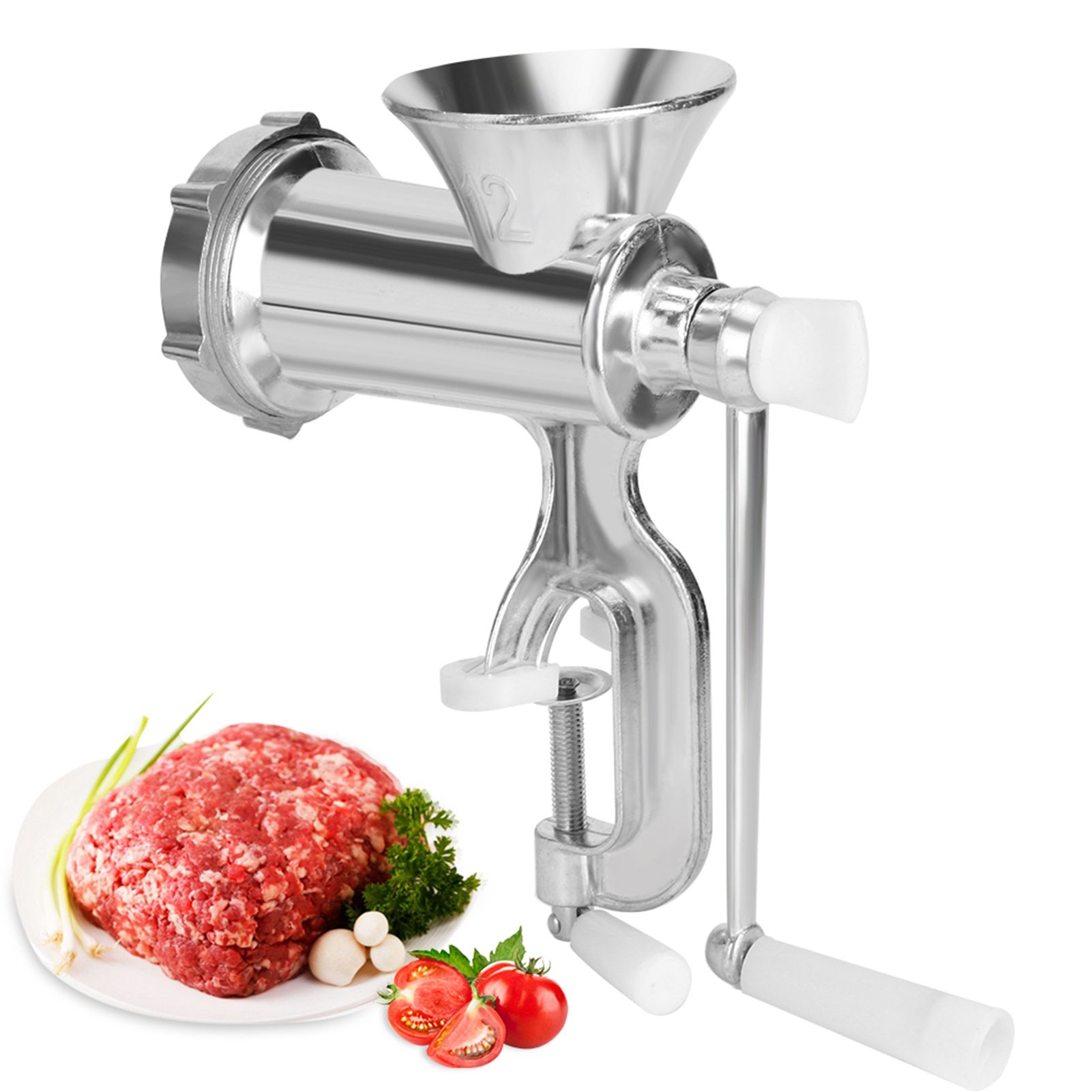 Manual Multifunction Meat Grinder Chopper Mincer Sausage Maker Home Kitchen Tool view 7