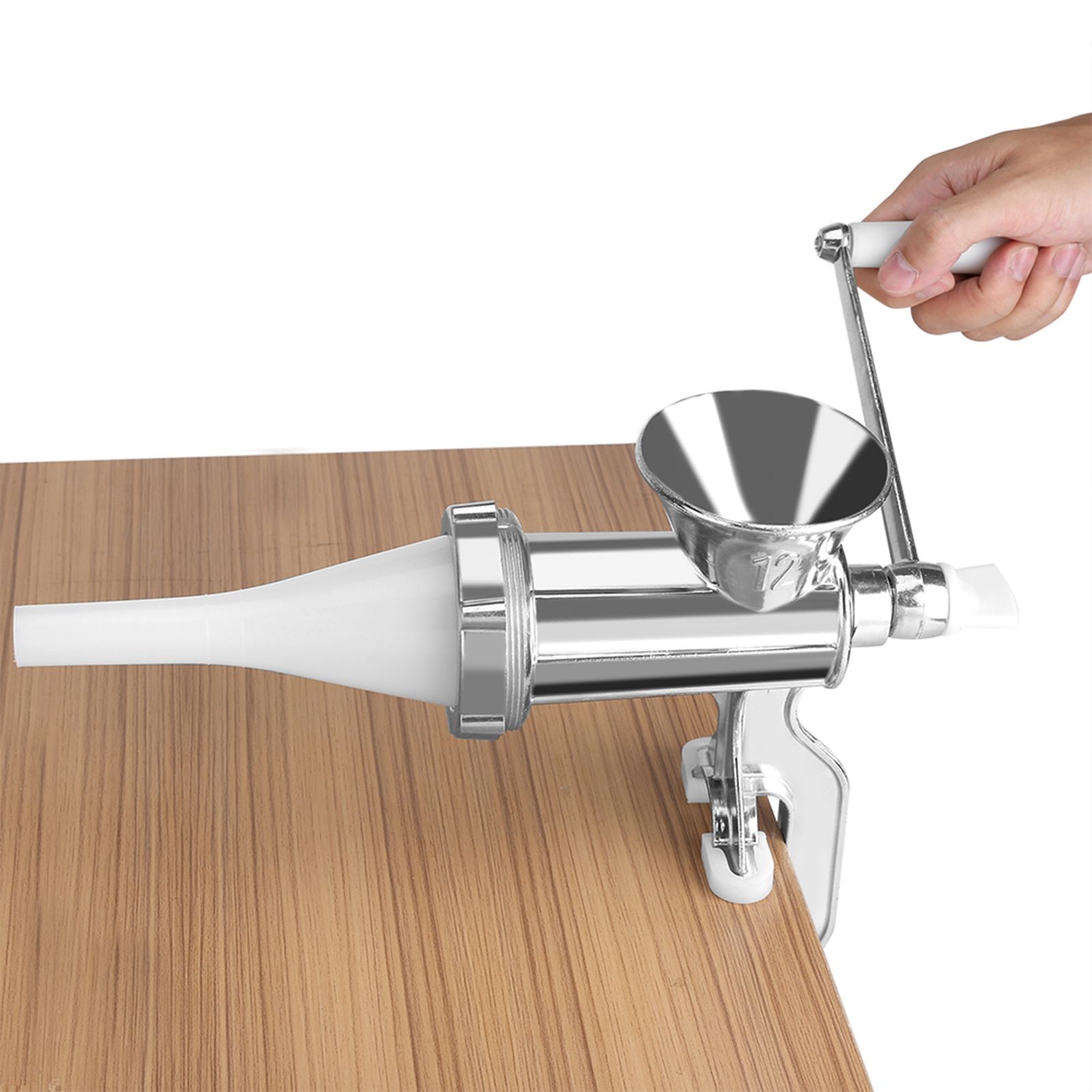 Manual Multifunction Meat Grinder Chopper Mincer Sausage Maker Home Kitchen Tool view 10