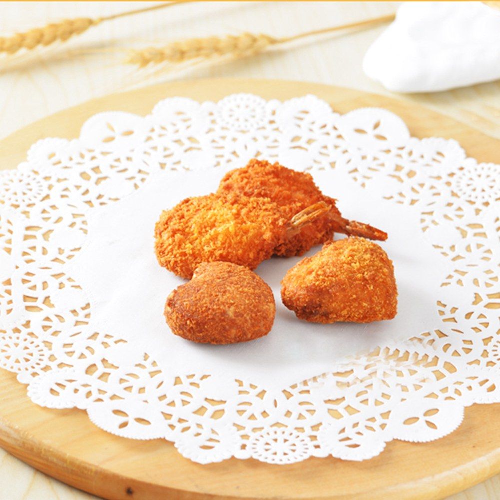 180Pcs Hollowed Decorative Paper Doilies Cake Mat Crafts Wedding Party view 11