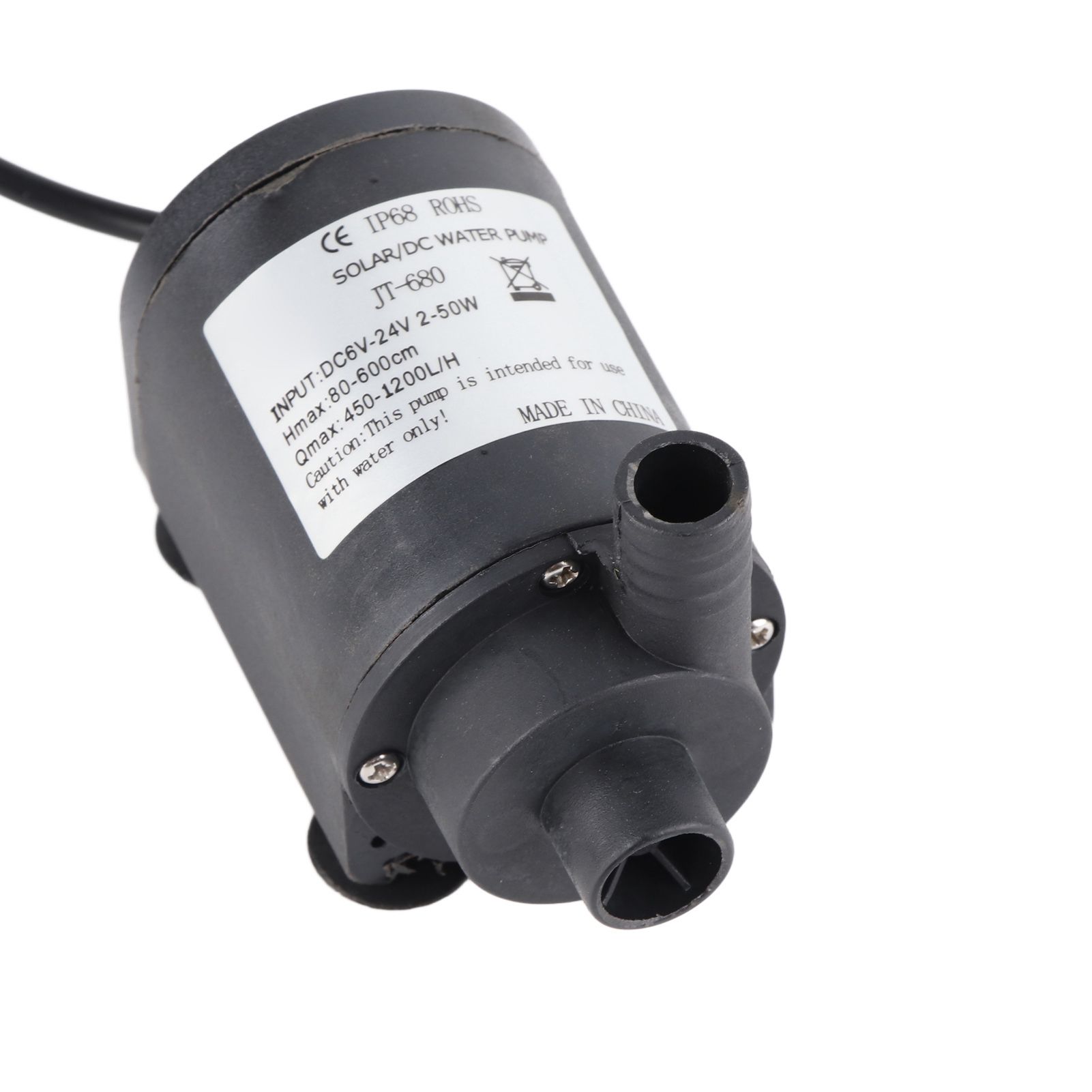 DC 24V 1000L/H Hot Water Circulation Pump Solar Brushless Motor 7m Lift view 5