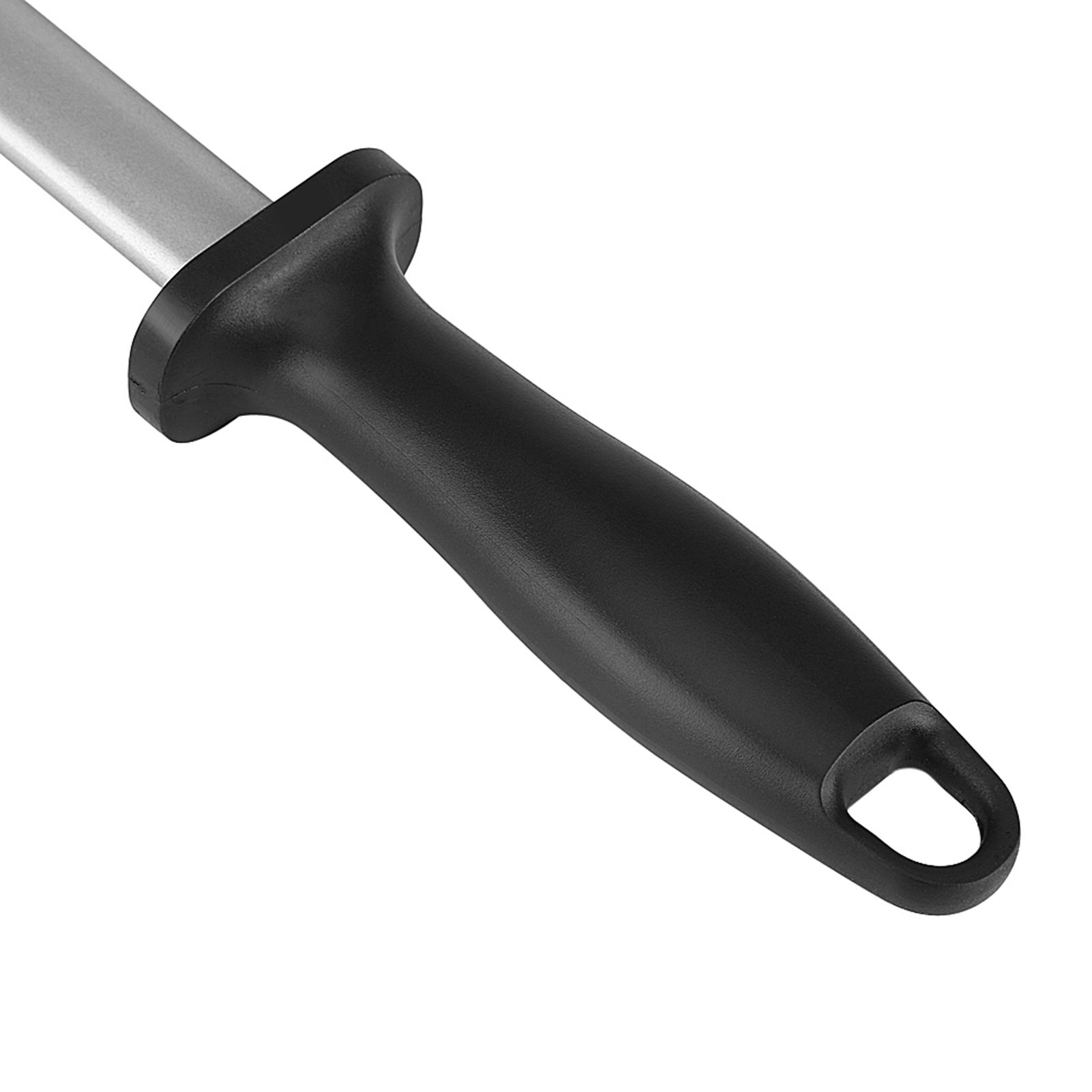 10 Inch Professional Knife Sharpening Steel Rod Home Kitchen Sharpener Stone Tool view 5