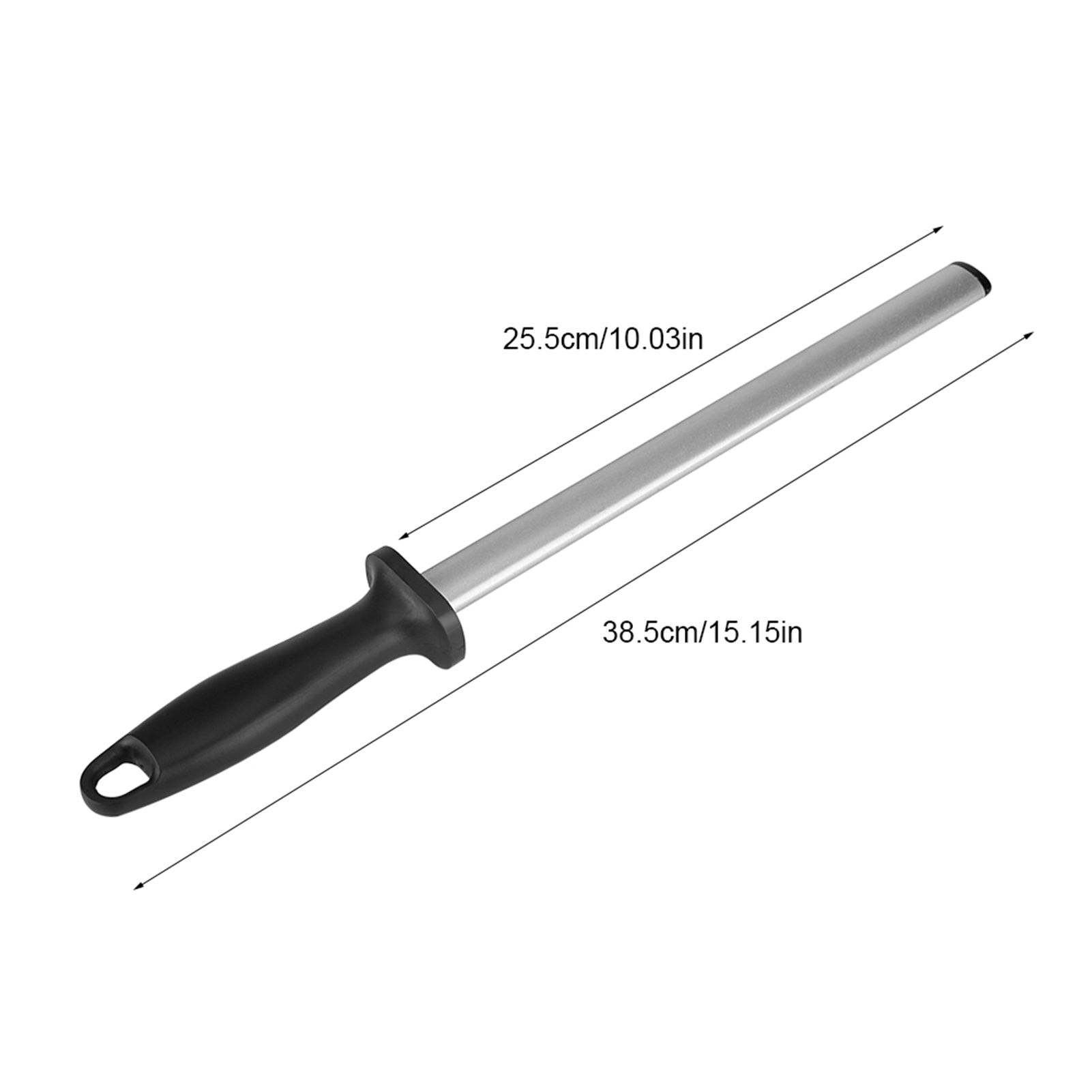 10 Inch Professional Knife Sharpening Steel Rod Home Kitchen Sharpener Stone Tool view 13