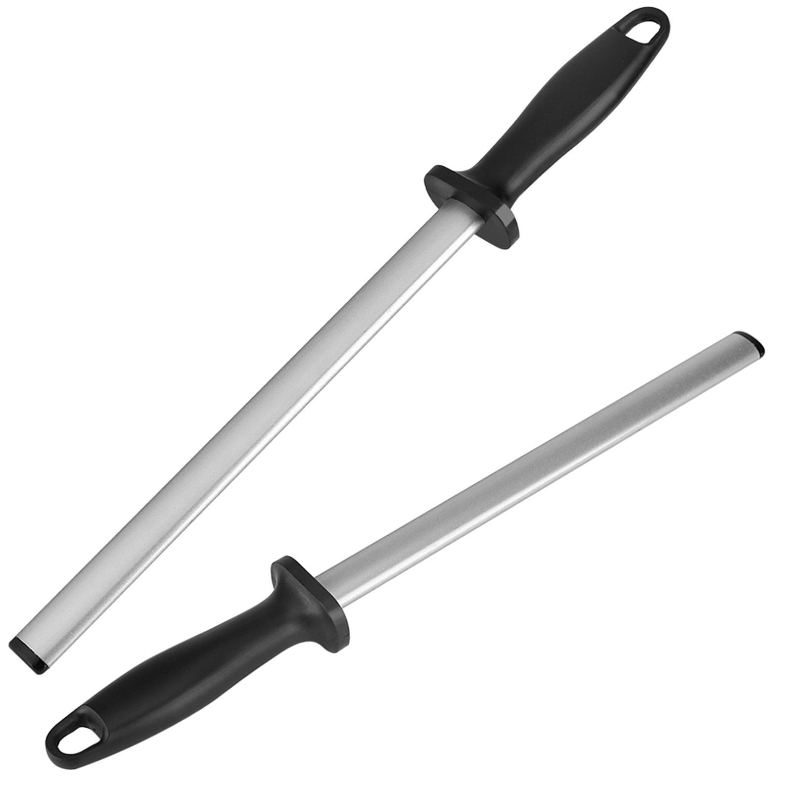 10 Inch Professional Knife Sharpening Steel Rod Home Kitchen Sharpener Stone Tool view 14