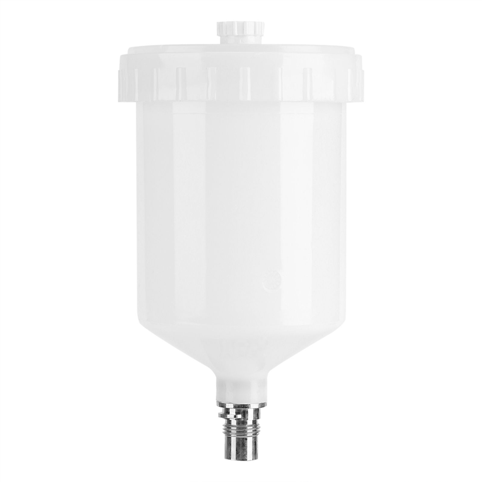 Plastic Cup Air Gravity Paint Pot Thread Connector for Spray Gun Tool 600ml