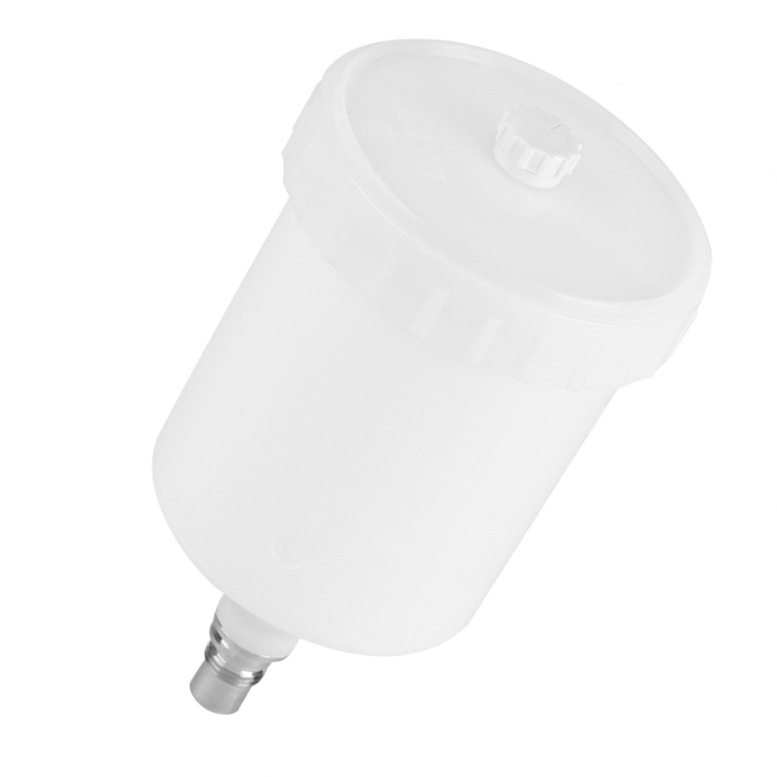 Plastic Cup Air Gravity Paint Pot Thread Connector for Spray Gun Tool 600ml view 12