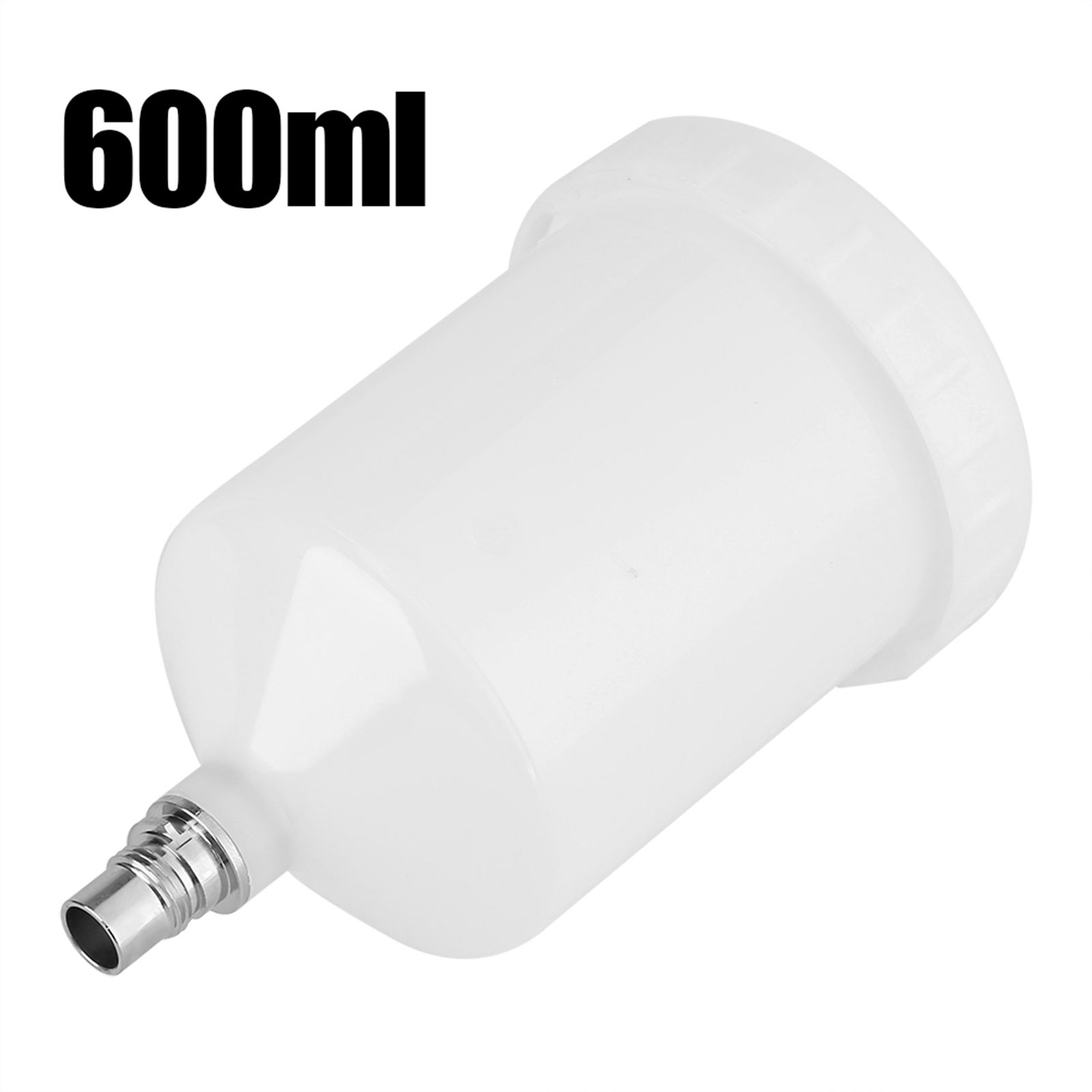 Plastic Cup Air Gravity Paint Pot Thread Connector for Spray Gun Tool 600ml view 15