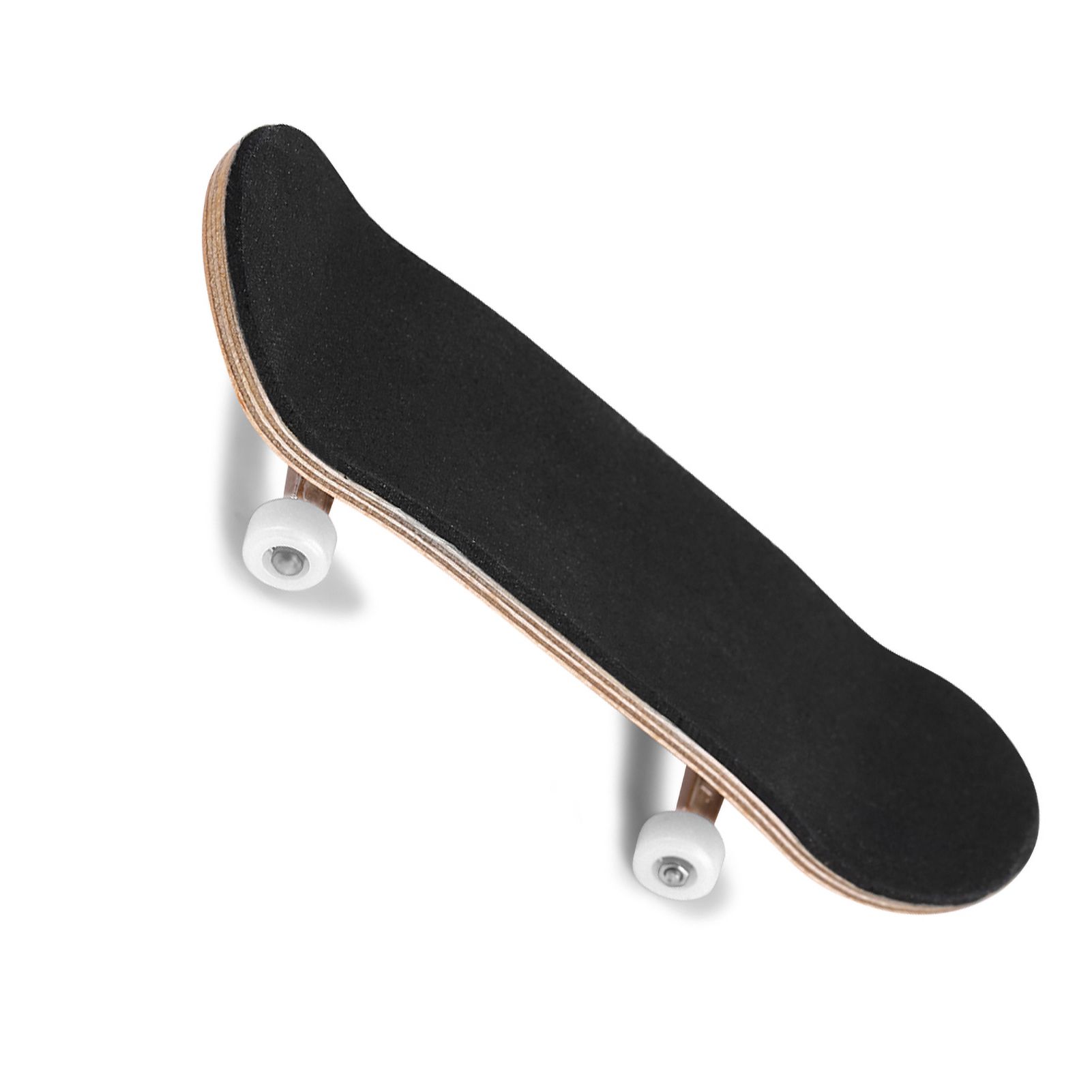 1Pc Maple Wooden Alloy Fingerboard Finger Skateboards With Box Reduce Pressure view 3