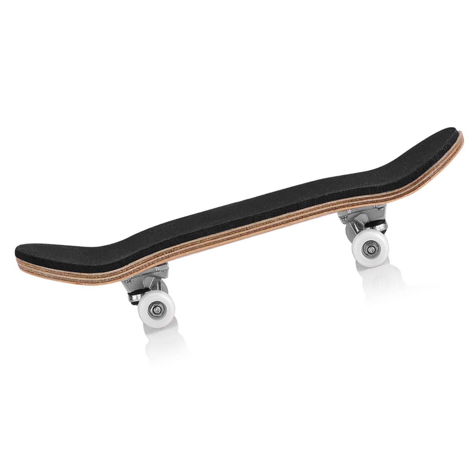 1Pc Maple Wooden Alloy Fingerboard Finger Skateboards With Box Reduce Pressure view 6
