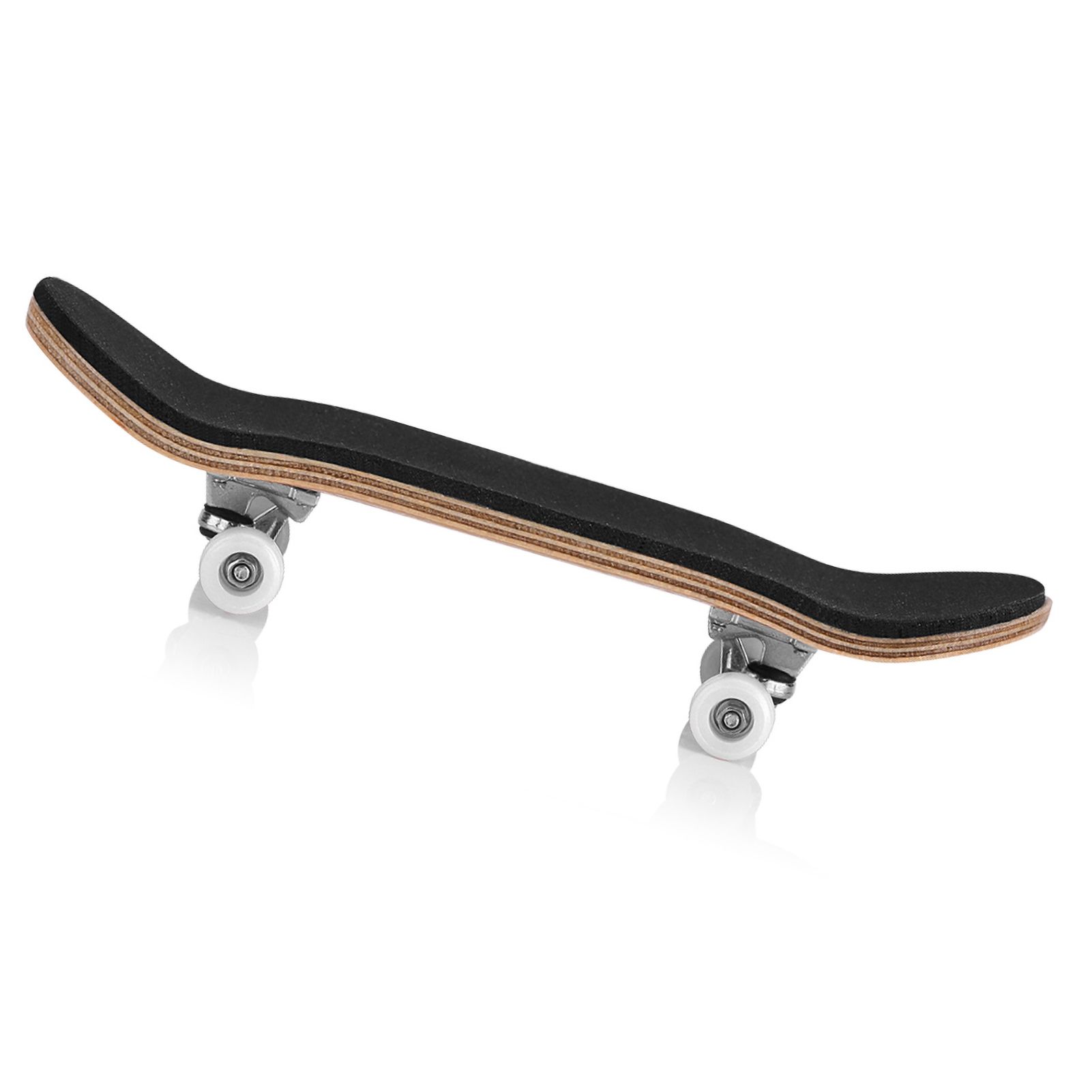 1Pc Maple Wooden Alloy Fingerboard Finger Skateboards With Box Reduce Pressure view 7