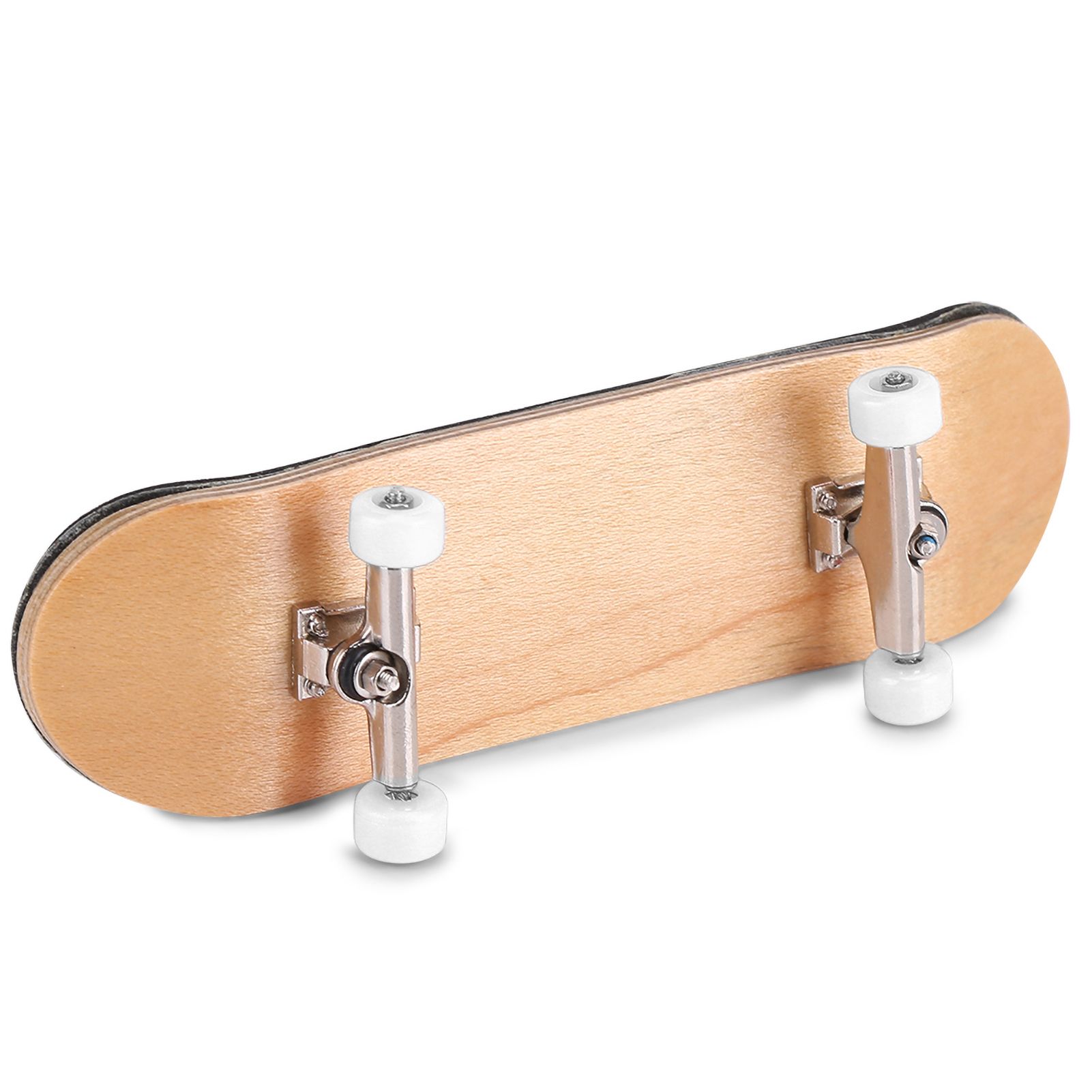 1Pc Maple Wooden Alloy Fingerboard Finger Skateboards With Box Reduce Pressure view 8