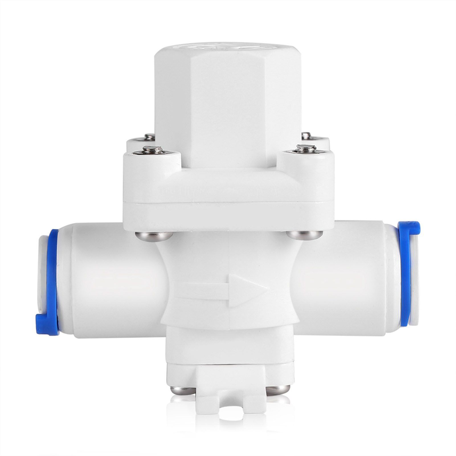 3/8" Water Pressure Relief Regulator Reducing Valve Filter Protection RO Water view 3