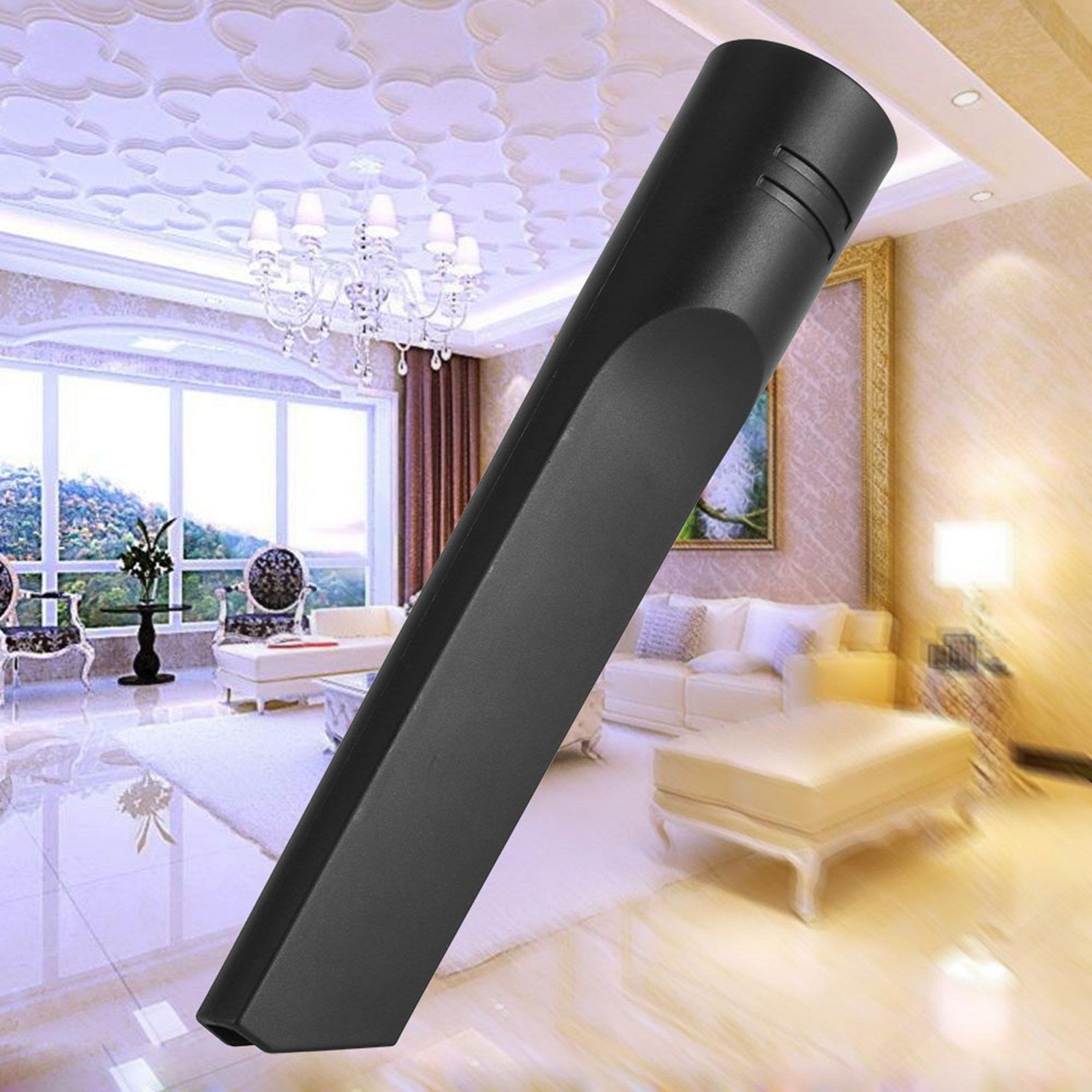 Universal 35mm Home Vacuum Cleaner Accessories Flat Seam Nozzle Head Suction view 11