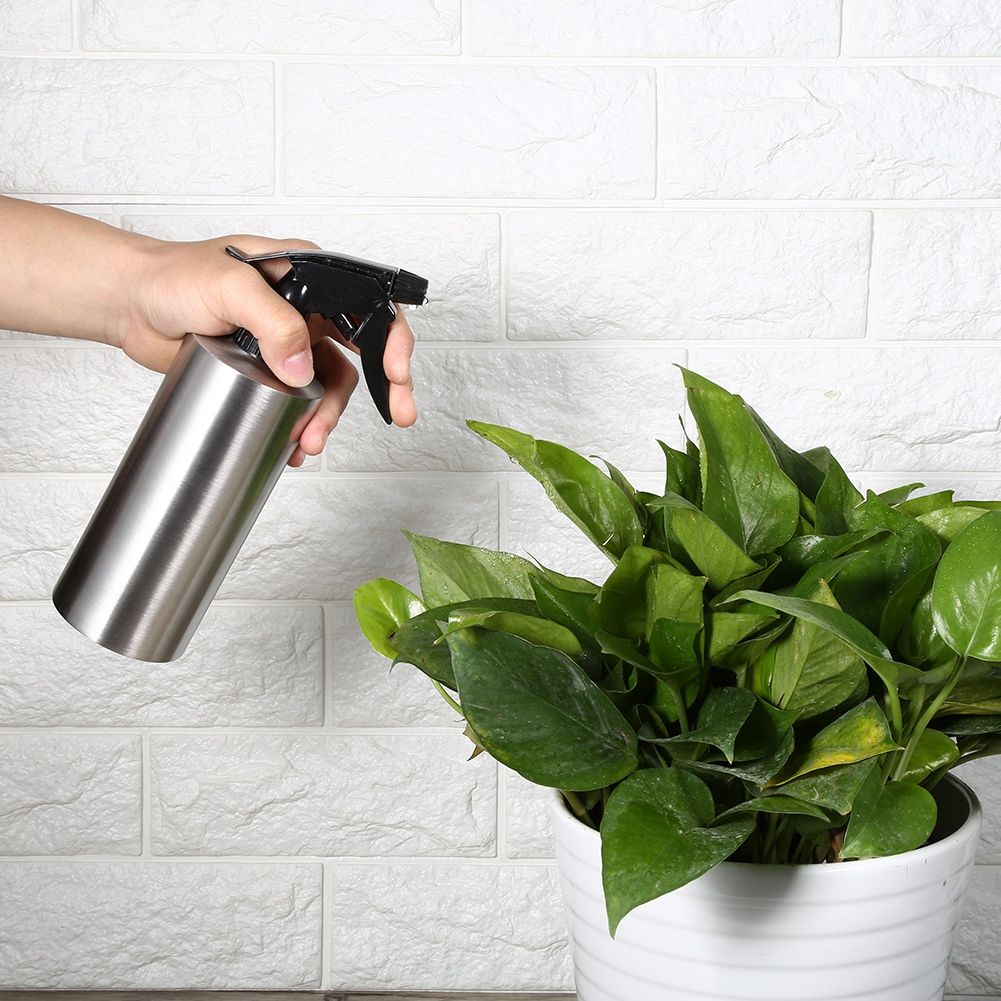 304 Stainless Steel Multi functional Pump Pressure Watering Pot Private Flower view 3
