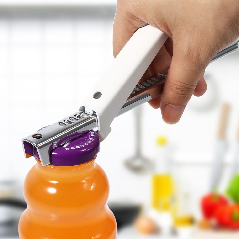Practical Stainless Steel Adjustable Professional Can Bottle Jar Lid Opener view 11