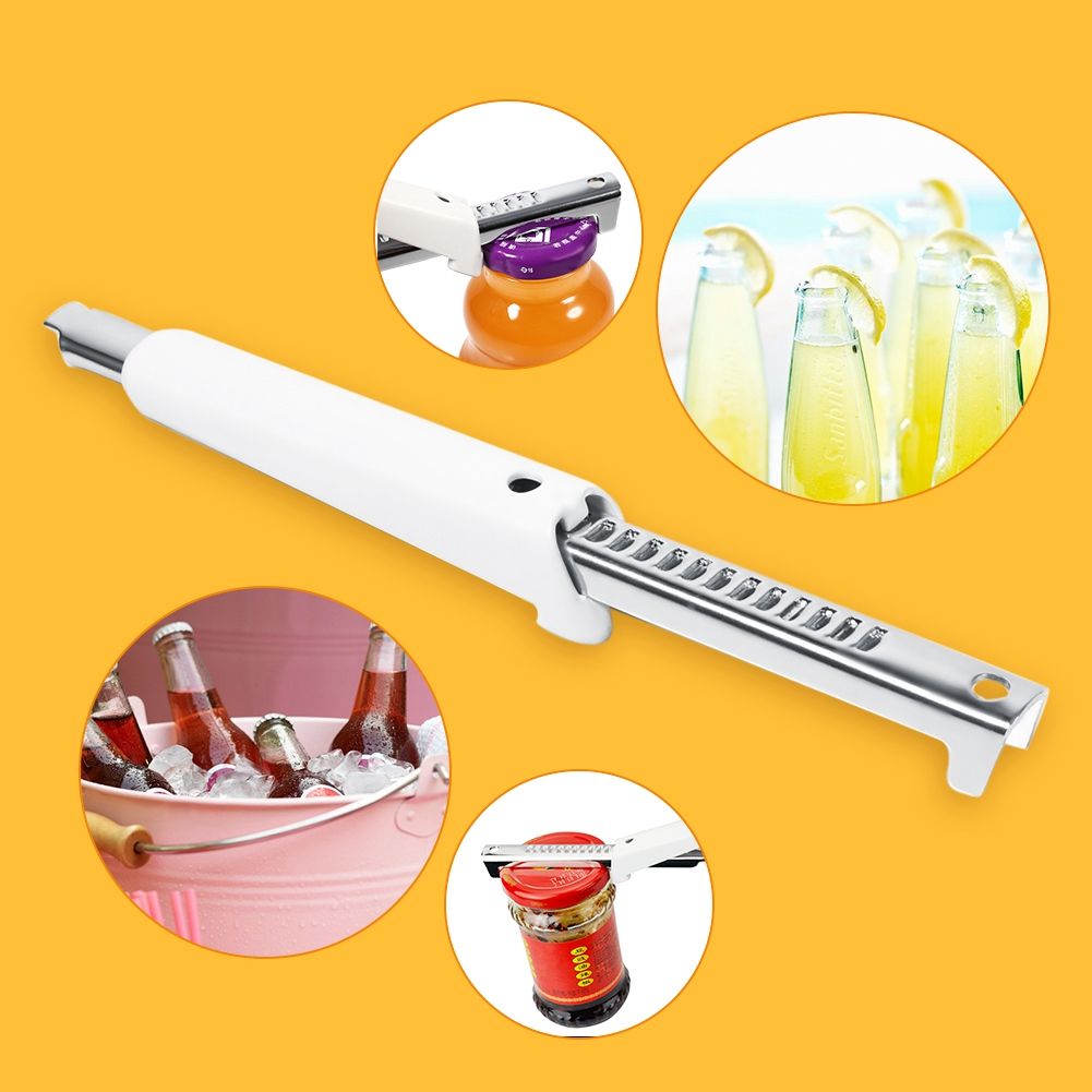 Practical Stainless Steel Adjustable Professional Can Bottle Jar Lid Opener view 12