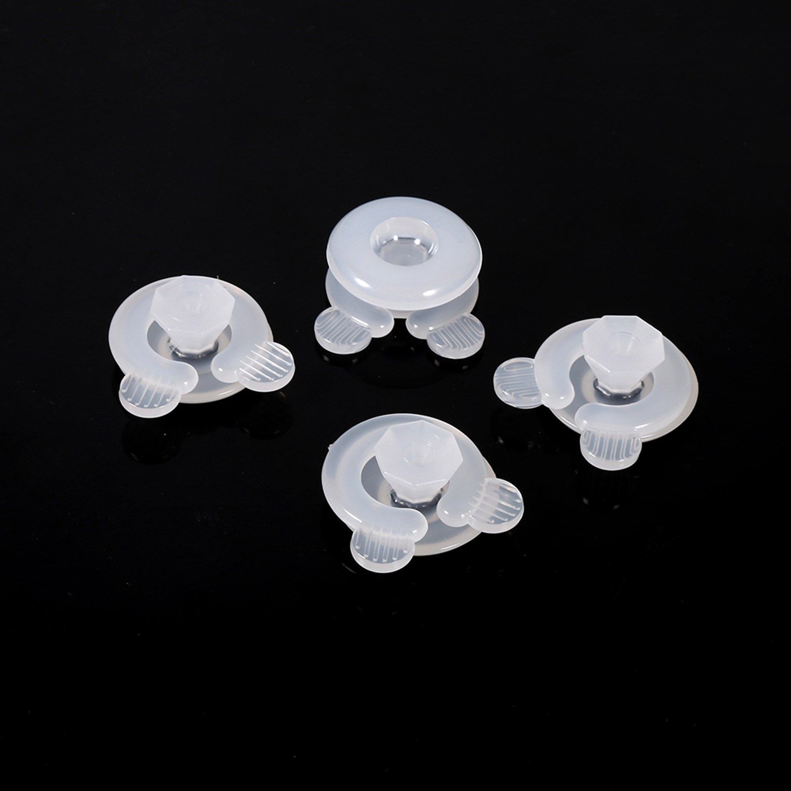 4Pcs Bed Duvet Quilt Cover Clips Fasteners Bedroom Bedding Quilts Fixing view 3