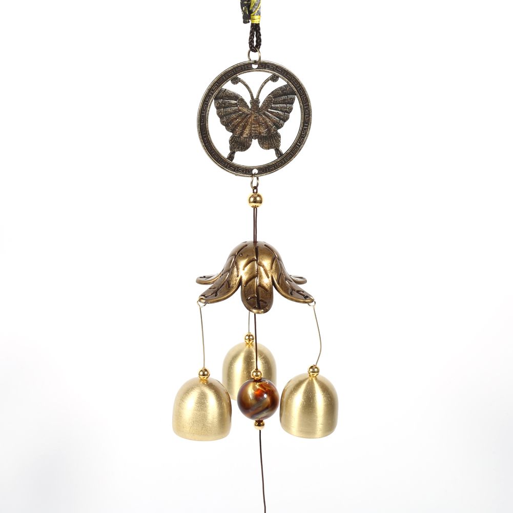 Metal Butterfly Decor Windchime Church Bells Wind Chimes Door Window Hanging view 6