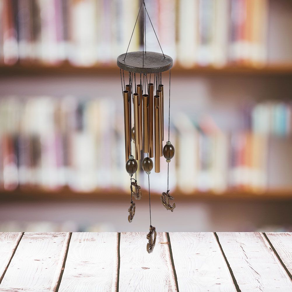 Vintage Style Tubes Windchime Church Bells Wind Chimes Door Window Hanging view 10