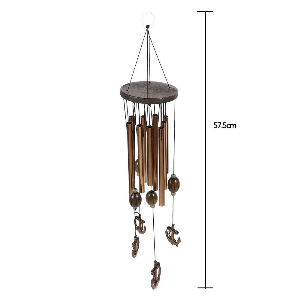 Vintage Style Tubes Windchime Church Bells Wind Chimes Door Window Hanging view 12