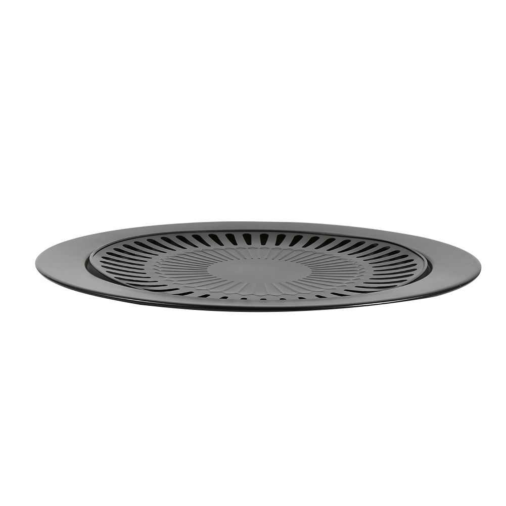 BBQ Grill Rack Barbeque Kitchen Barbecue Pan Indoor Outdoor Nonstick Roasting view 6