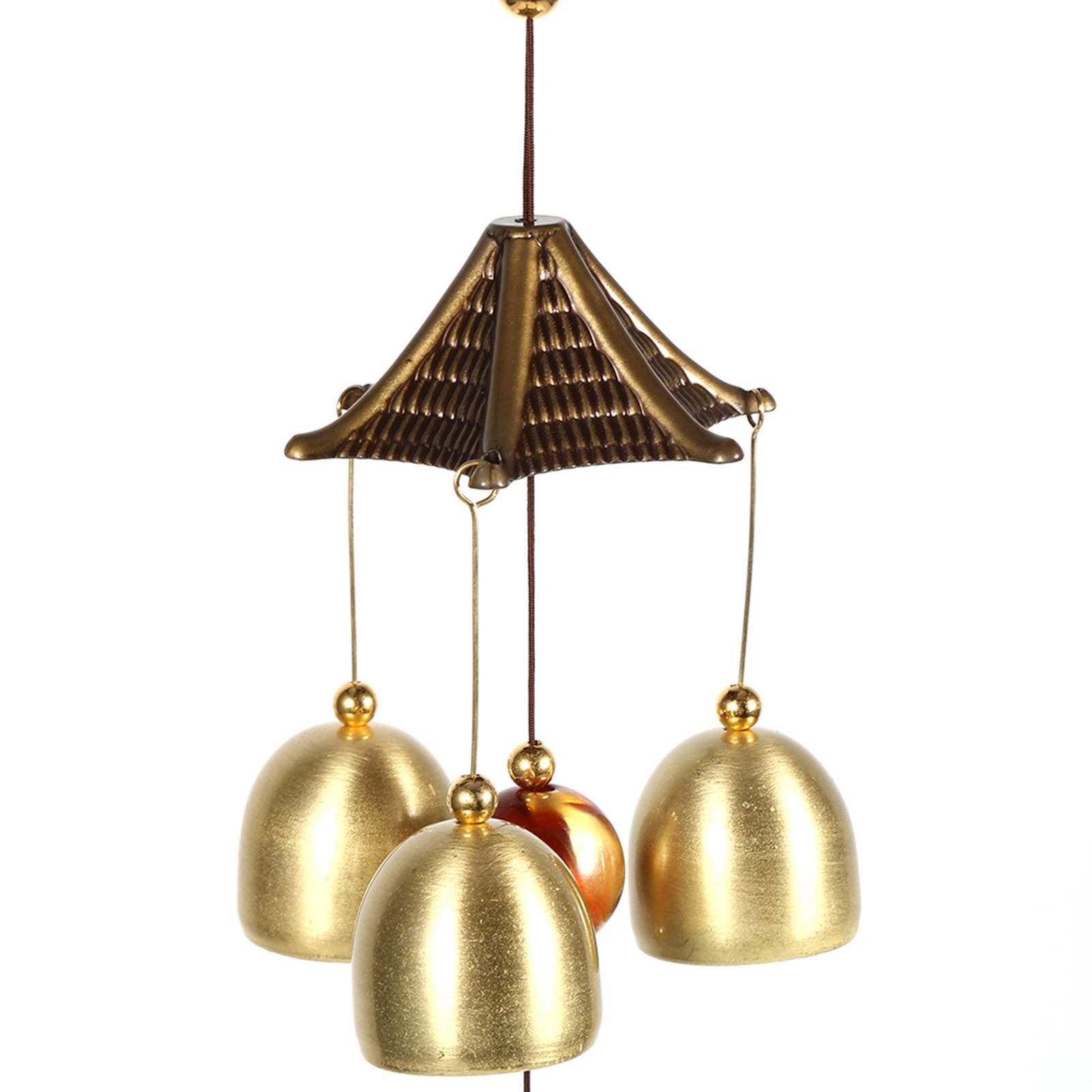 Antique Metal Elephant Windchime Church Bells Wind Chimes Door Hanging Decoration view 11
