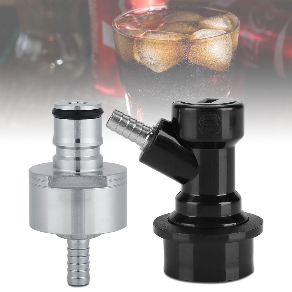 Homebrew Stainless Carbonation Cap Carbonator with Liquid Ball Lock Disconnect view 9