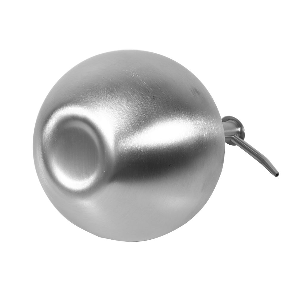 1pc 304 Stainless Steel Ball Shaped Bathroom Shampoo Shower Liquid Pump view 5