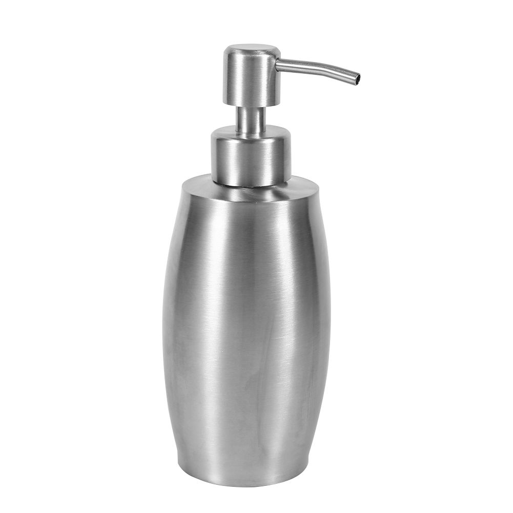 1pc 304 Stainless Steel Bathroom Shampoo Shower Pump Lotion Dispenser Liquid view 2