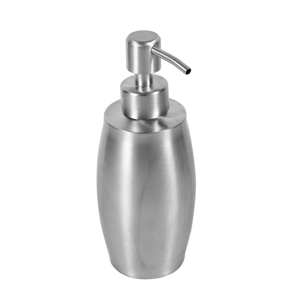 1pc 304 Stainless Steel Bathroom Shampoo Shower Pump Lotion Dispenser Liquid view 3