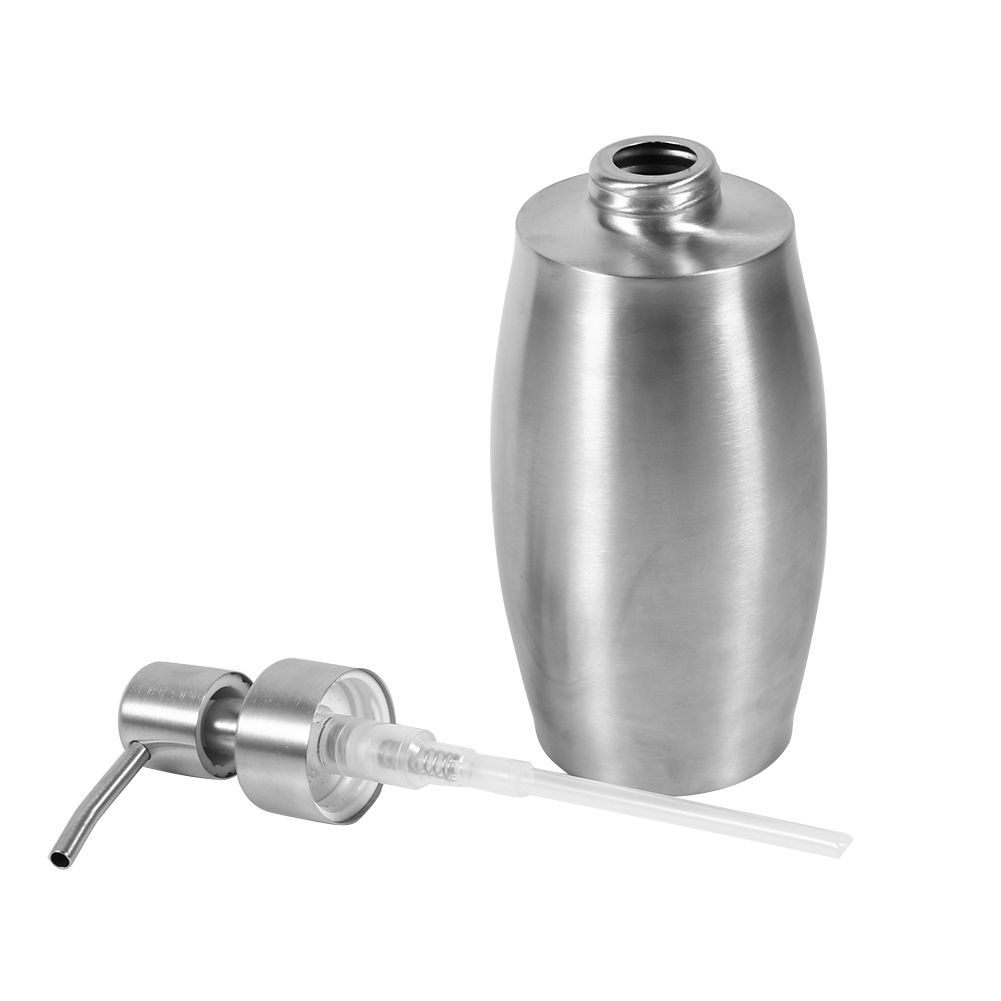 1pc 304 Stainless Steel Bathroom Shampoo Shower Pump Lotion Dispenser Liquid view 6