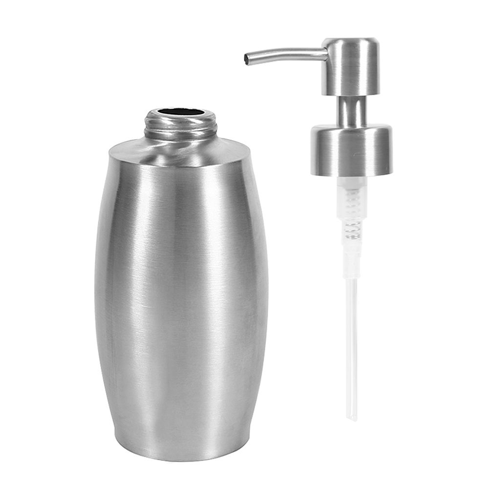 1pc 304 Stainless Steel Bathroom Shampoo Shower Pump Lotion Dispenser Liquid view 14