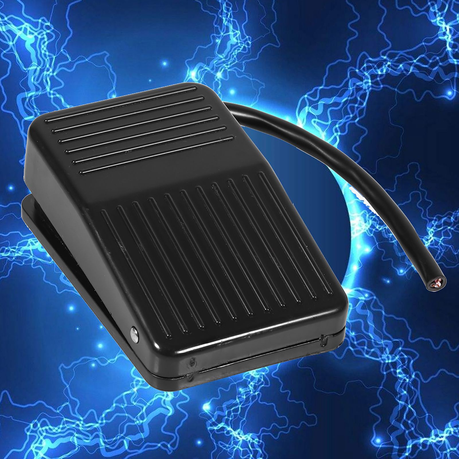 220V / 380V Electrical Power Plastic Foot Pedal Switch On Off Control Black view 10