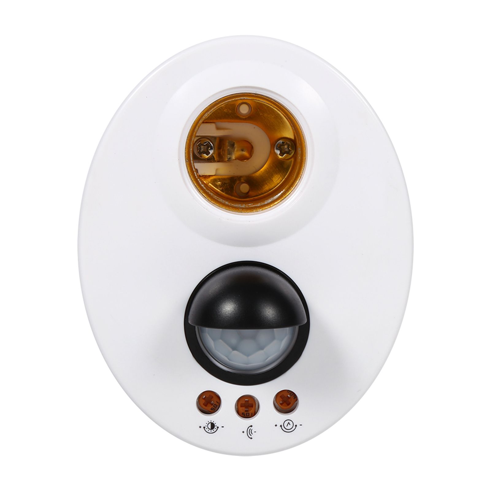 E27 110-250V Human Body Induction Automatic IR Infrared Sensor Light Socket — image 1