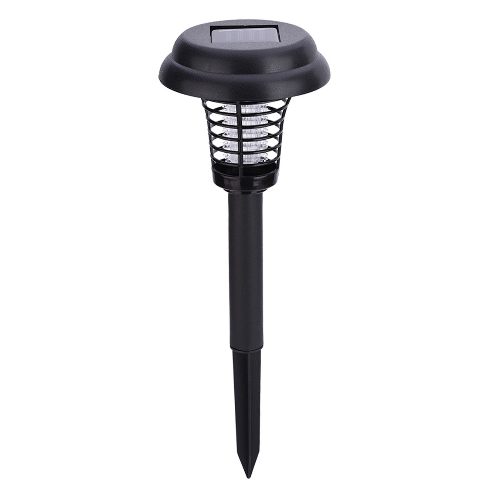 Solar Power Insect Trap Electronic Mosquito Bugs Killer LED Light Outdoor view 2