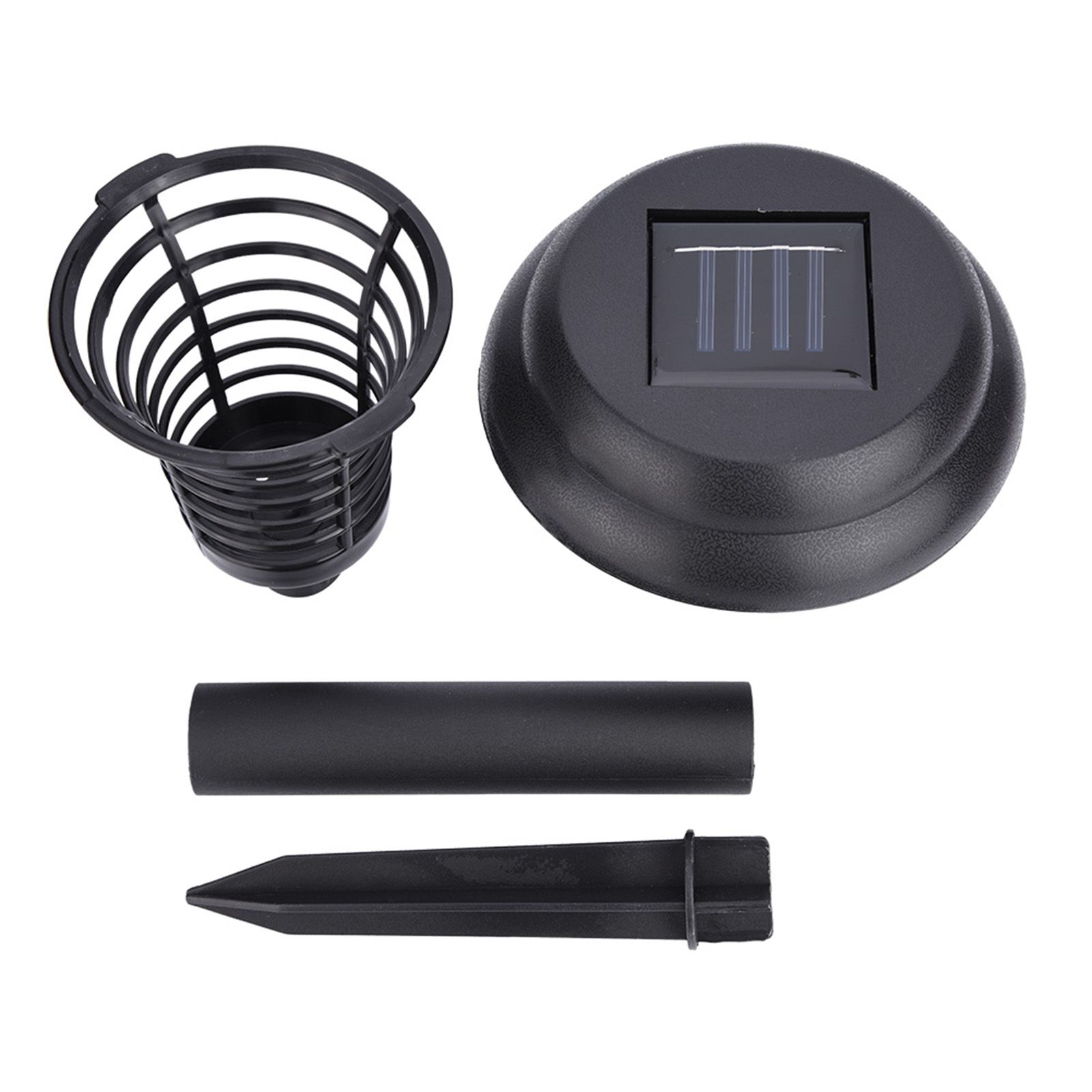Solar Power Insect Trap Electronic Mosquito Bugs Killer LED Light Outdoor view 5