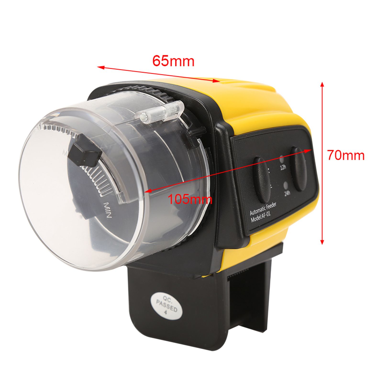 1Pc Digital Automatic Electrical Plastic Fish Feeder Timer Home Aquarium Tank view 8