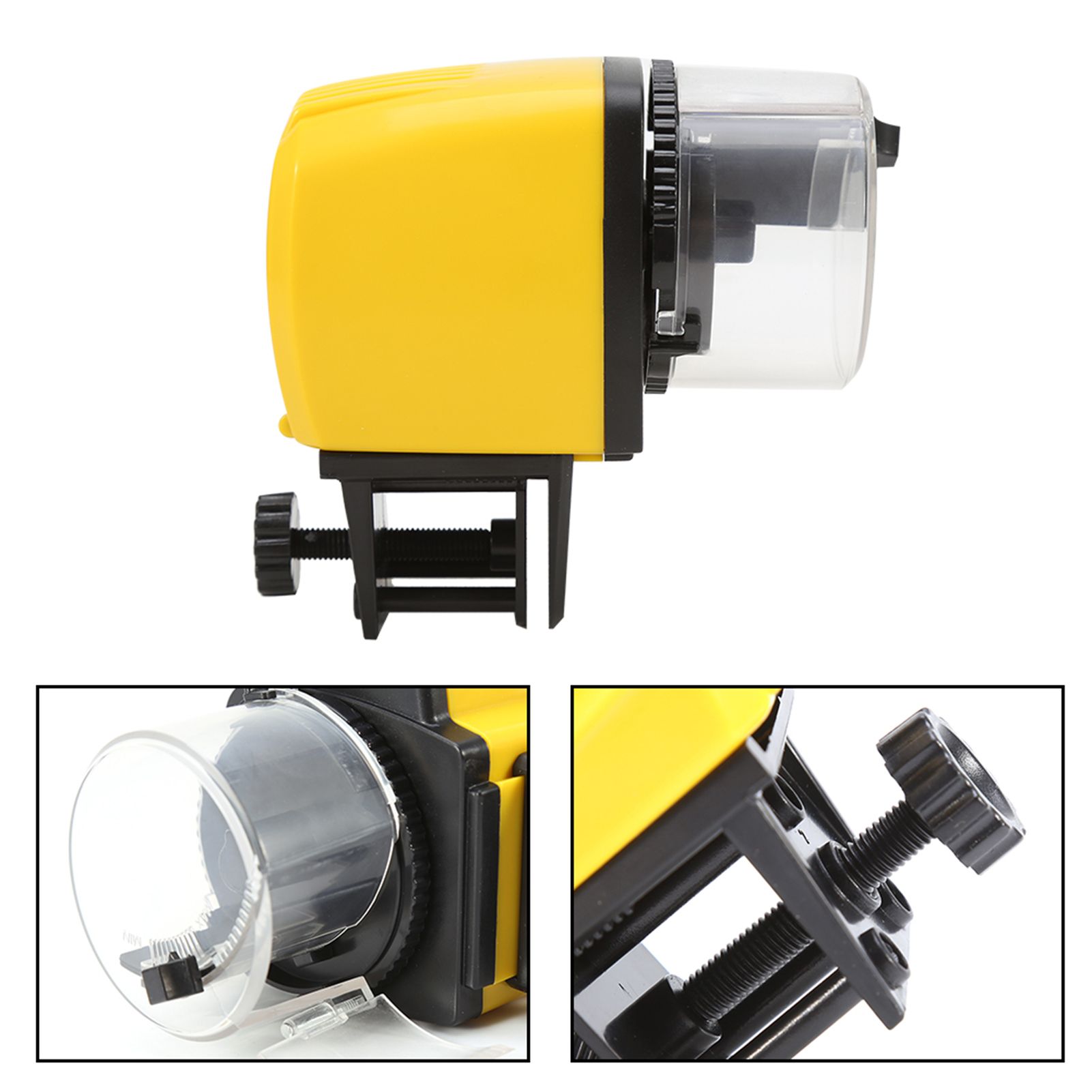 1Pc Digital Automatic Electrical Plastic Fish Feeder Timer Home Aquarium Tank view 9