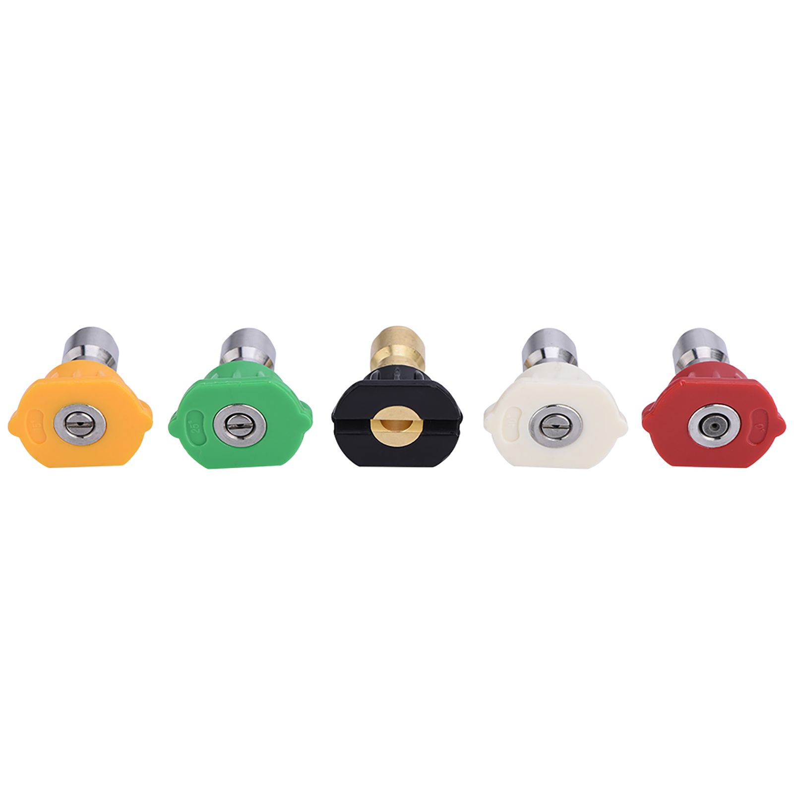 5pcs New Pressure Washer Spray Nozzles Tip Set Variety Degrees For Quick view 2