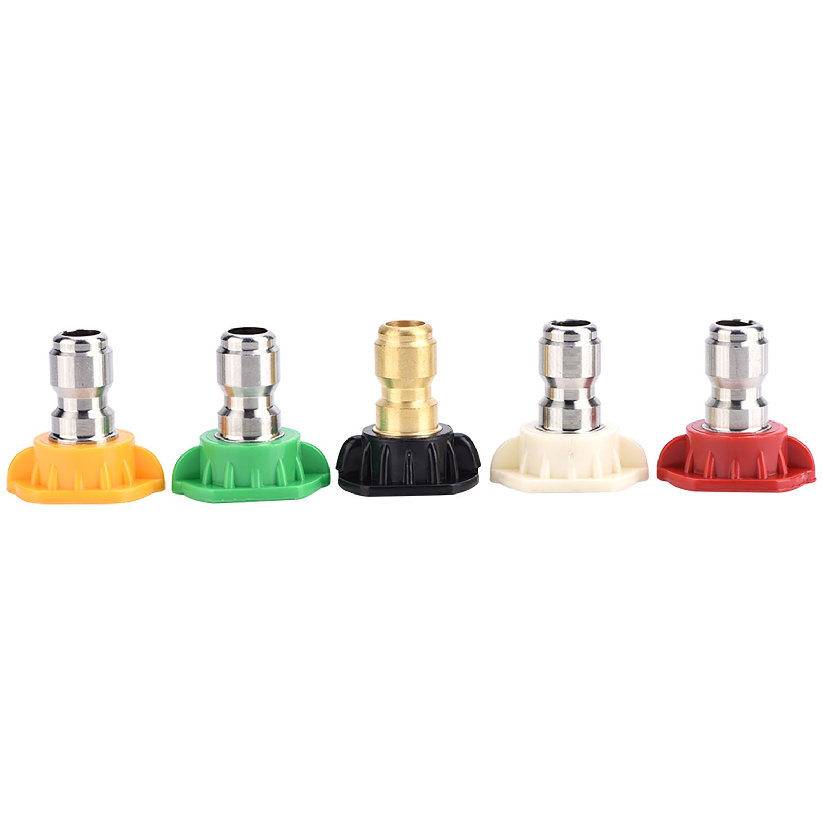5pcs New Pressure Washer Spray Nozzles Tip Set Variety Degrees For Quick view 3