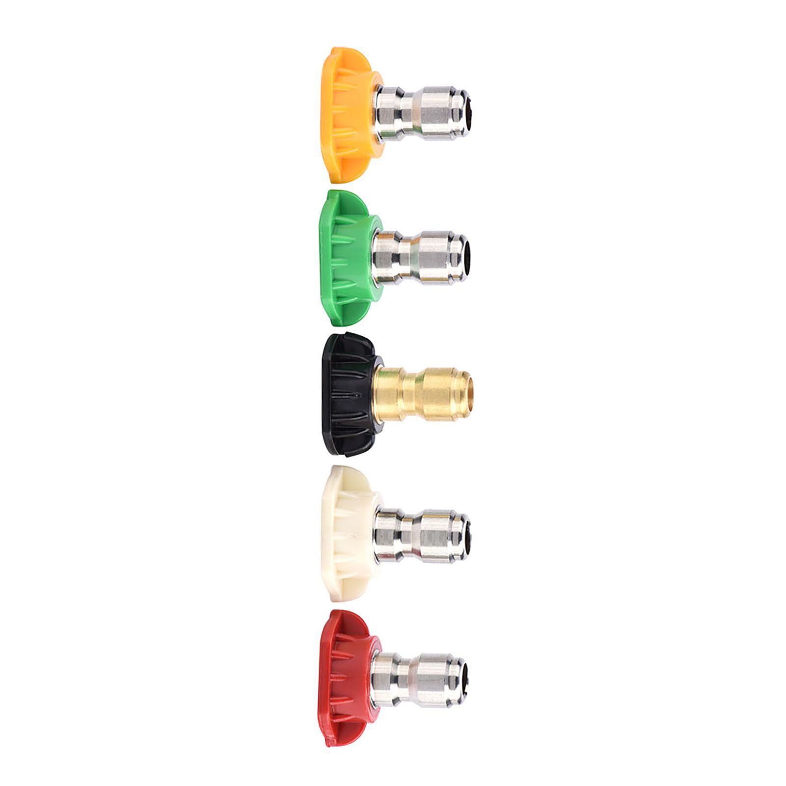 5pcs New Pressure Washer Spray Nozzles Tip Set Variety Degrees For Quick view 15