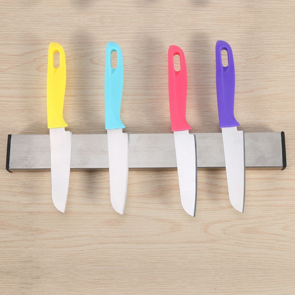 Multipurpose Stainless Steel Magnetic Knives Rack Holder Home Kitchen Tool view 6