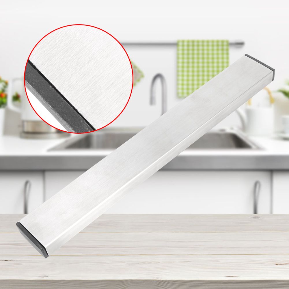 Multipurpose Stainless Steel Magnetic Knives Rack Holder Home Kitchen Tool view 8
