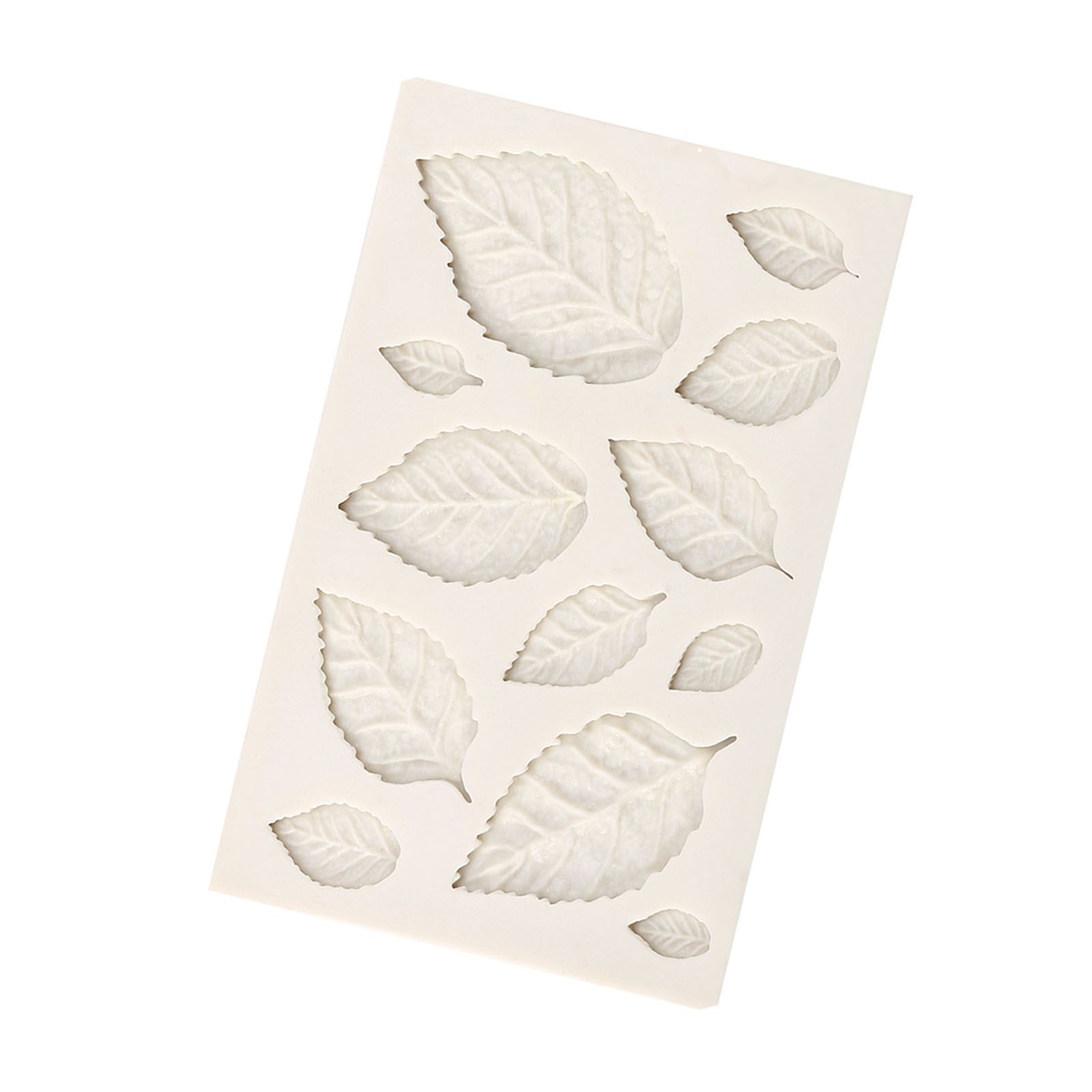 3D Silicone Leaves Fondant Cake Mold Creative Chocolate Sugarcraft Mould view 4
