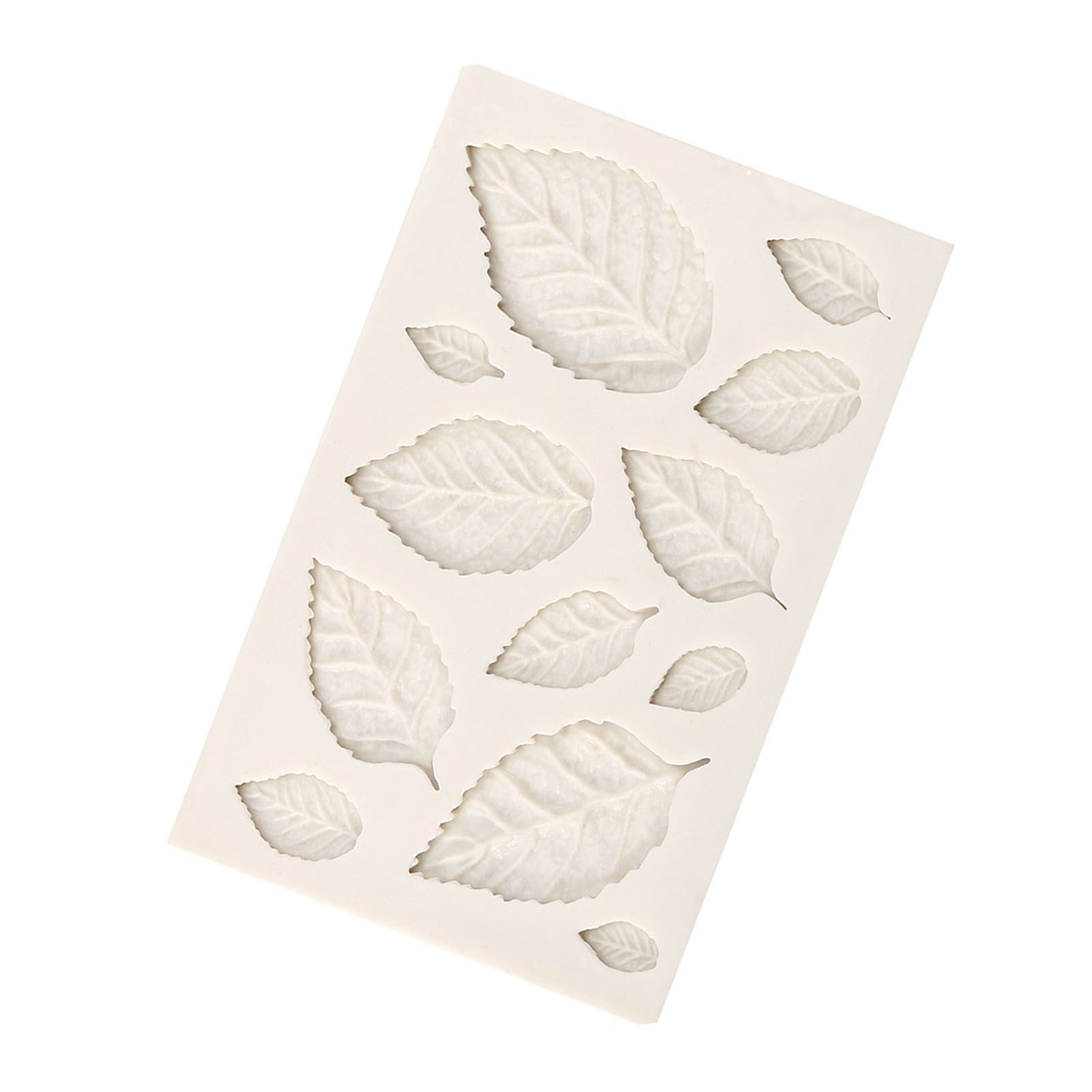 3D Silicone Leaves Fondant Cake Mold Creative Chocolate Sugarcraft Mould view 5