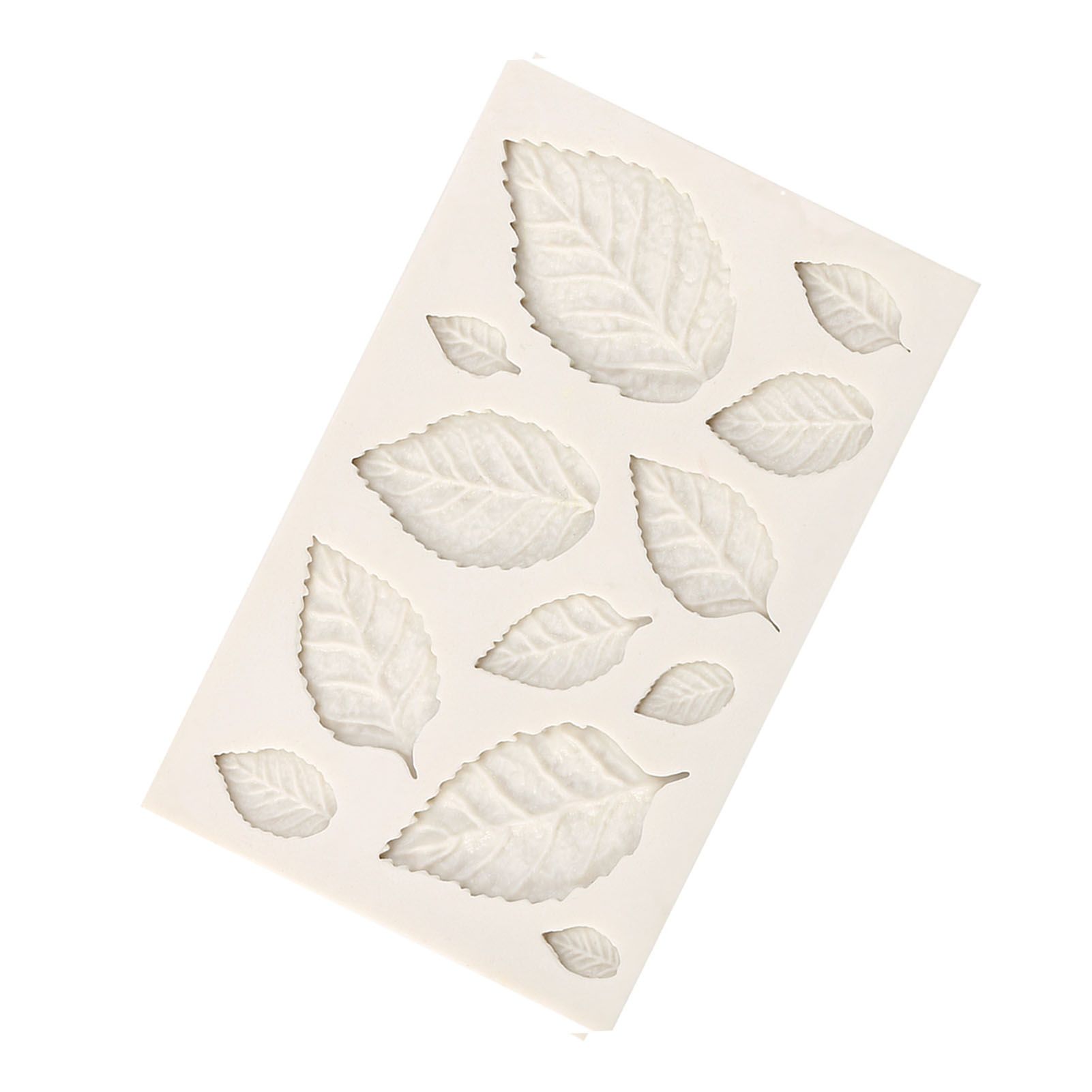 3D Silicone Leaves Fondant Cake Mold Creative Chocolate Sugarcraft Mould view 6