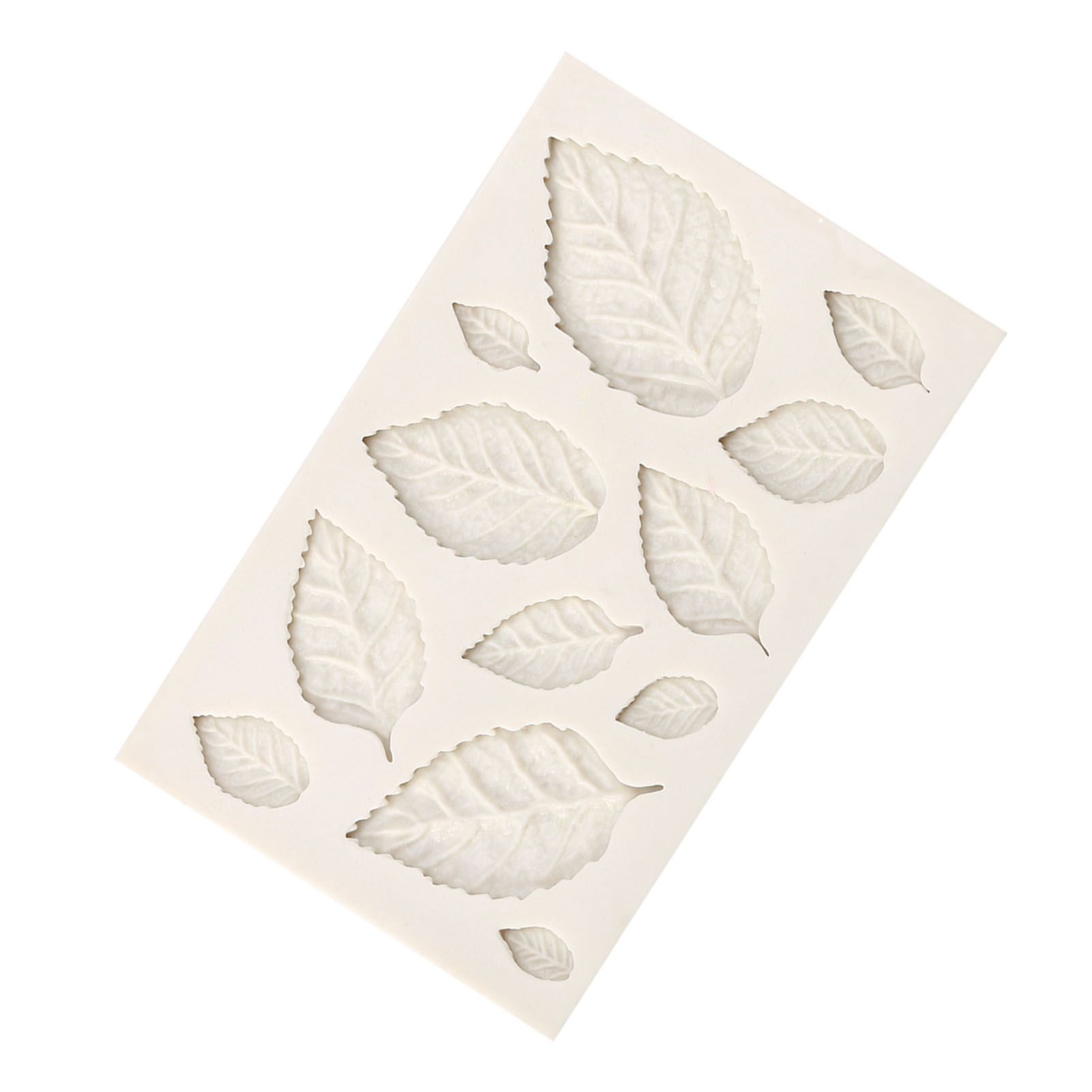 3D Silicone Leaves Fondant Cake Mold Creative Chocolate Sugarcraft Mould view 8