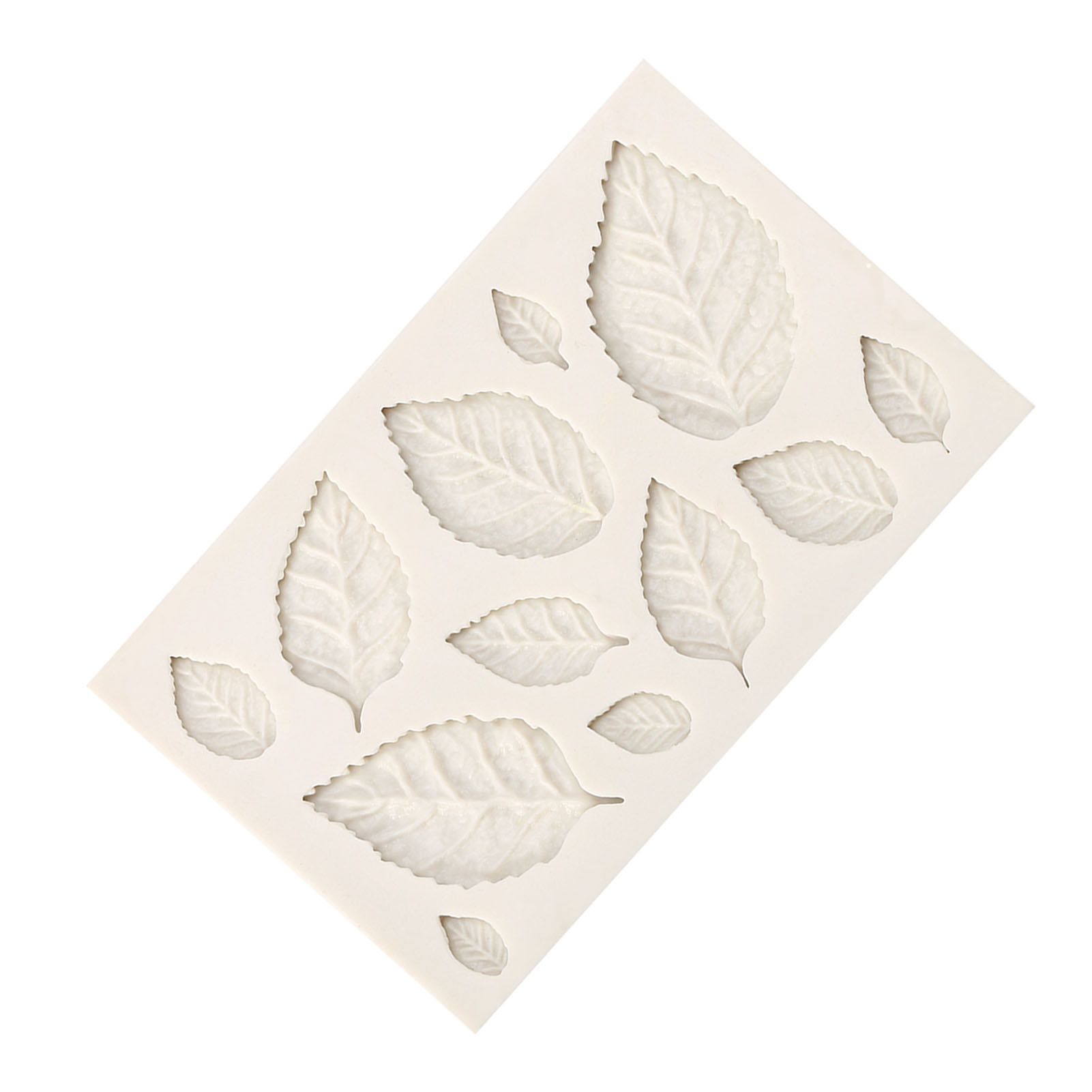 3D Silicone Leaves Fondant Cake Mold Creative Chocolate Sugarcraft Mould view 9