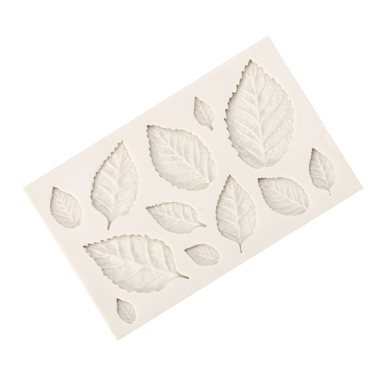 3D Silicone Leaves Fondant Cake Mold Creative Chocolate Sugarcraft Mould view 11